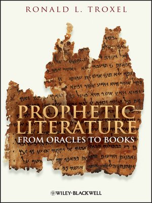 cover image of Prophetic Literature